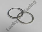 Oil sump plug washer twin pack x2 aluminium crush drain BMW R 1200 1250 Honda 