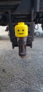 Lego Head Tow Ball Eye Bar Cover high quality pteg NEW VERSION SECURE FIT 