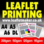 Colour Flyers & Leaflets - Digitally Printed - A4 A5 A6 DL CMYK Flyer Printing