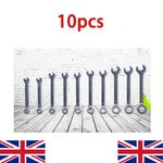 Model Makers Mini Small Size Spanner Wrench Set Combination 4-11mm 10pcs