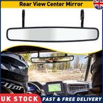 1.75" Center Rear View Mirror Roll Cage Bar UTV Mirrors For Polaris Ranger RZR