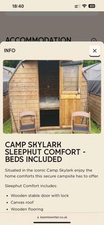 Make Offer - Boomtown 2026 Camp Skylark Hut and Wristbands boom town Orchid