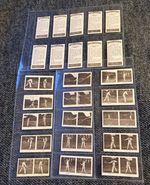 Full Set Godfrey Phillips Lawn Tennis Cigarette Cards 1930 - Excellent Condition