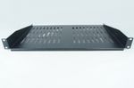 SHELF 1U 300MM DEEP BLACK FOR 19 INCH RACK  cantilever RACKMOUNT Shelf