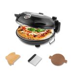 Pizza Oven Electric Stone Baked Pizza 31cm 12" Cooks Professional