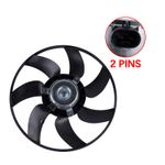 Radiator Cooling Fan 2 Pin for Vauxhall Meriva Mk II B 1.4 Petrol 2010- 13331013