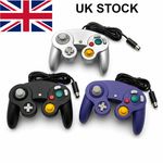 GameCube Wired Controller for Nintendo GC/Wii - CHOOSE Black / Silver / Purple
