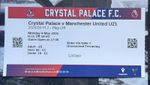 Crystal Palace - Manchester United U21 Premier League 2 Ticket Stub 2026