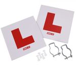 L-PLATES RIGID TYPE TWIN PACK - FRONT & REAR