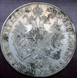 AUSTRIA  Florin 1860 B