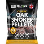 Smoker Wood Pellets for BBQ, Pizza Oven, Smoker, 100% Oak Hardwood - 10kg