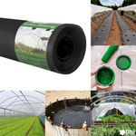 2m Wide Black Heavy Duty Polythene Sheeting 1000g 250mu