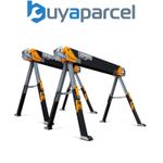 Toughbuilt C700 Sawhorse Pair 2600lb Capacity Saw Horse Trestles Table TB-C700