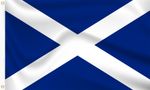SCOTLAND FLAG ST ANDREWS SCOTTISH Navy Hand, 3x2, 5x3, 8x5 Feet by OneFiftyFlags