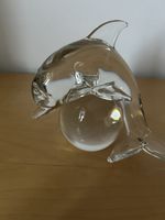 Glass Dolphin Ornament