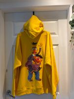 Sesame Street, Bert & Ernie, yellow hoodie, XL relaxed fit , 60% cotton
