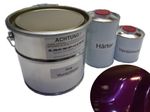 5 Liter Set 2K Car Paint Dark Purple Metallic No Clear Varnish Tuning New