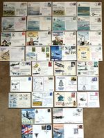 32 RAF Covers - ROYAL AIR FORCE, Aircraft, Military, Flight, Aviation  (Set GS1)