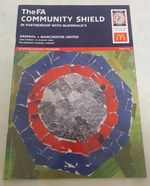 F.A. Community Shield Matchday Programme 10/08/03 Arsenal V Manchester United