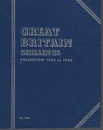SHILLING WHITMAN COIN FOLDERS CHOICE OF FOLDERS