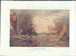 Edwardian Print The pool of London Vicat Cole