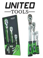 Extendable Flexi Head Ratchet Set 3-Piece 72 Tooth EVA Foam Insert Tray