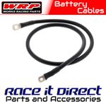 Battery Cable 33" Black Cable with 1/4" & 5/16" Lug Terminal WRP