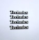 4 x  Compatible with Technics Speaker Badge replacement