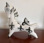 Richard And Susan Parkinson Unicorn Matte 1950s Very Rare