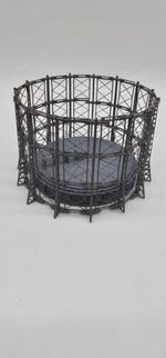 Modelux OO Gauge Gasometer kit - Red OxideTank empty version