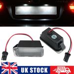 2x LED License Number Plate Light For Ford Focus MK2 DA3 08-10 MK3 DYB 2010-2018