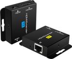 HDMI Extender Splitter 60M/196Ft With POC 1080P@60Hz 3D HDMI Repeater
