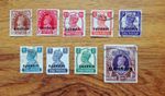 Bahrain KGV1 1938-41  Mixed  Stamp Collection including  2rs . Free UK Postage