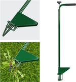 Weed Puller Remover Steel Claw Lawn Weeder Root Killer Grabber Tool Long Handled