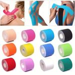 Kinesiology KT Tape 5m x 5cm Elastic Physio Muscle Injury Support Tape 10 Colour