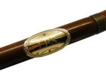 Personalised Walking Hiking Stick Pool Cue Plaque Badge Engraved with Name