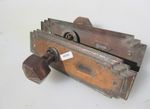 Vintage Brass Door Knobs Handles Plates Old Art Deco Copper Plated Antique 1930s