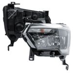 Passenger Left Side Headlight N/S Headlamp with Motor for 19-24 Renault Master
