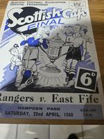 1950 SCOTTISH CUP FINAL RANGERS v EAST FIFE