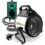 Biogreen PAL 2.0 Palma Greenhouse Heater 2kW Silver