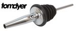 Bottle Speed Pourer Pack of 6 Tapered Chrome Pourers Professional Bar Tom Dyer
