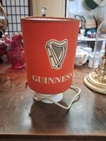 Vintage Guinness Lamp 60s 70s Red Ceramic