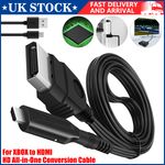Original Xbox to HDMI Converter Adapter HD Link Cable For Xbox 1080i 720P 100cm