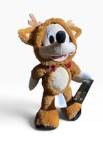 New Disney Store Mickey Mouse Easter Reindeer Brown Soft Plush Doll Toy 38 Cm