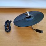 Roland CY-5 crash or hi-hat cymbal with clamp, arm + fixtures