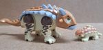 Dinosaurs Jurassic  - Ankylosaurus Family Custom