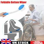 Bottom Toilet Self Wipe Aid Long Handled Wiper Easy Tissue Grip Helper UK