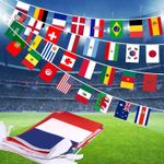 World Cup 2026 National Flags Bunting Banner AhfuLife for Outdoor Indoor Party