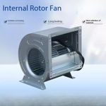 Internal Rotor Centrifugal Fan Stainless Steel Copper Wire Snail Centrifugal Fan