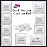 Cushion Pads Duck Feather Inners Insert Fillers Scatters 16''18''20''22''24''26'